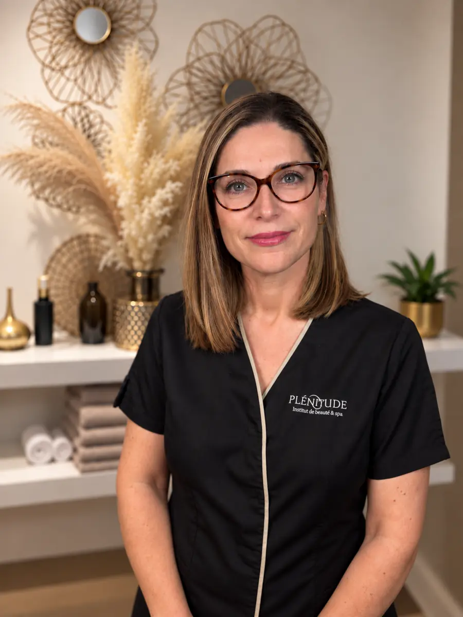 Carmen, directrice de l’Institut Plénitude Beauté