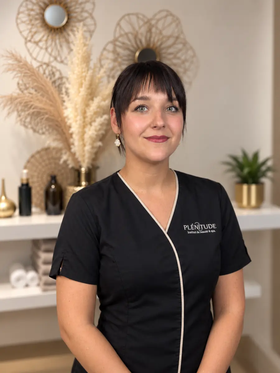 Elora, esthéticienne diplômée à l’Institut Plénitude Beauté
